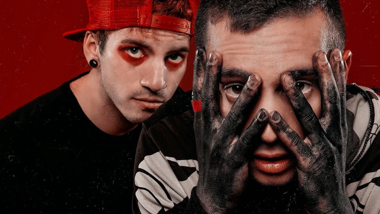 Twenty One Pilots performing together on stage at Southside Festival 2022